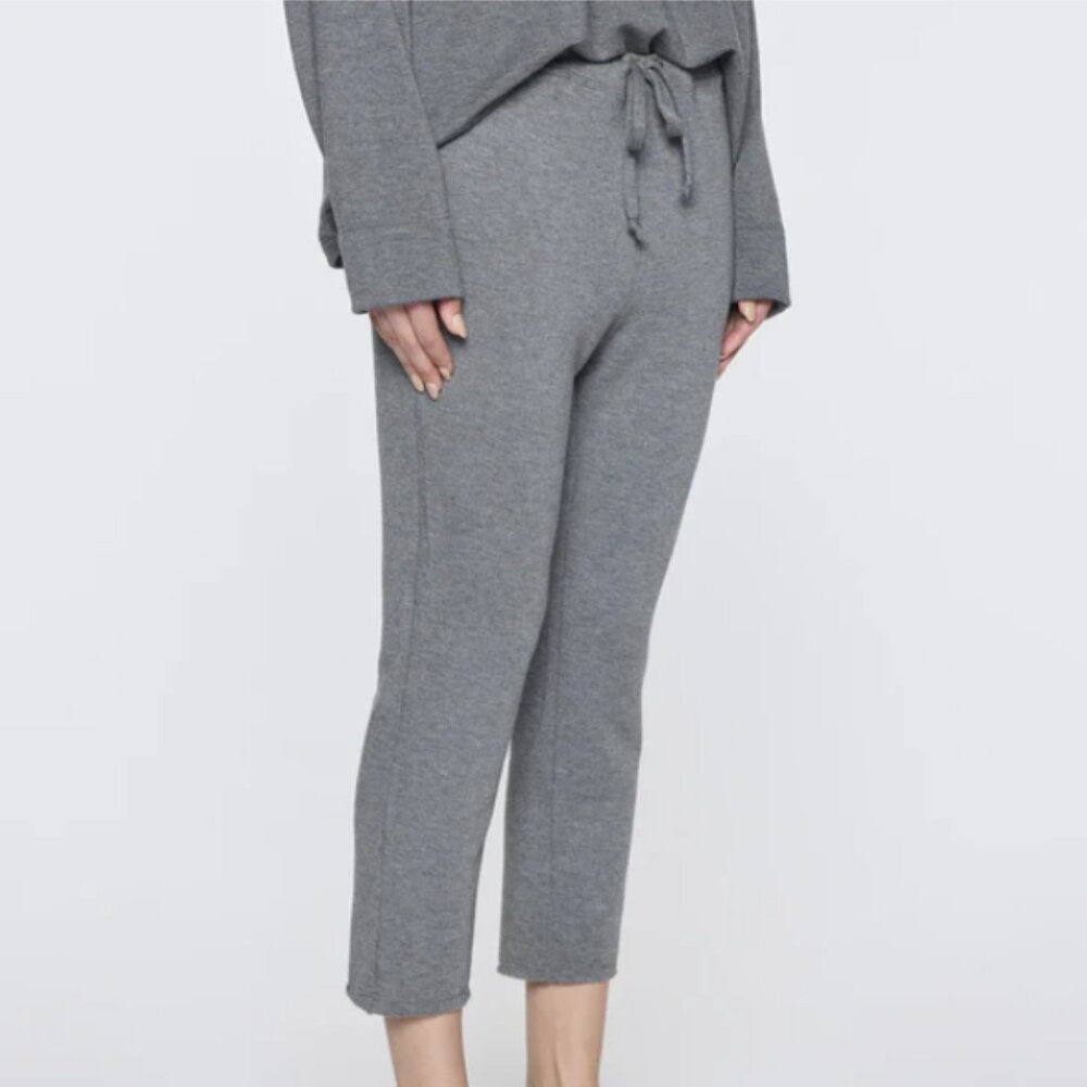 Bleusalt the drop crop pant in grey size 1